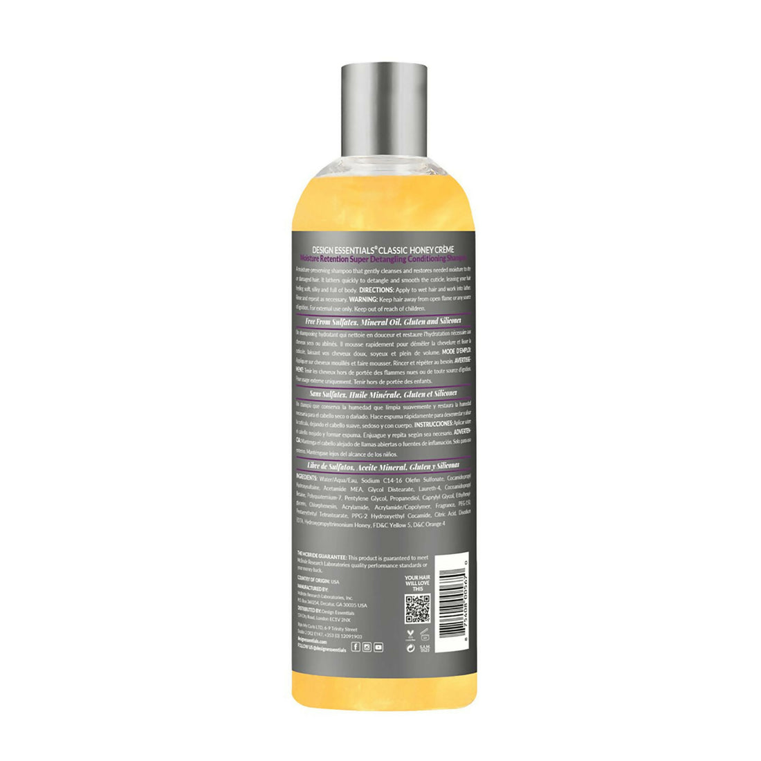 Honey Crème Detangling Shampoo