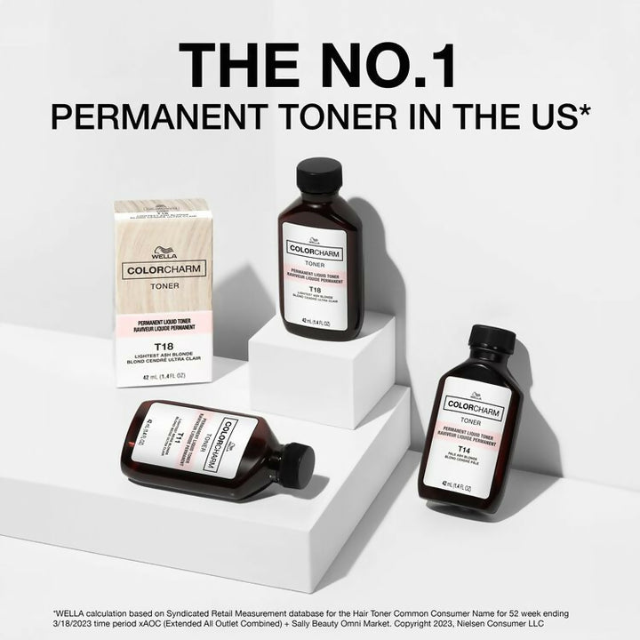 Pale Ash Blonde Permanent Liquid Toner