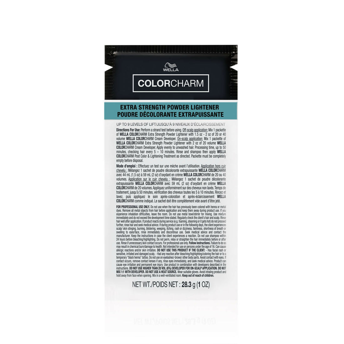 Wella Colorcharm Extra Strength Powder Lightener 1 Oz
