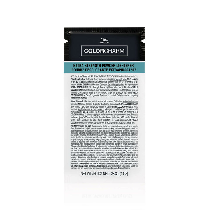 Wella Colorcharm Extra Strength Powder Lightener 1 Oz
