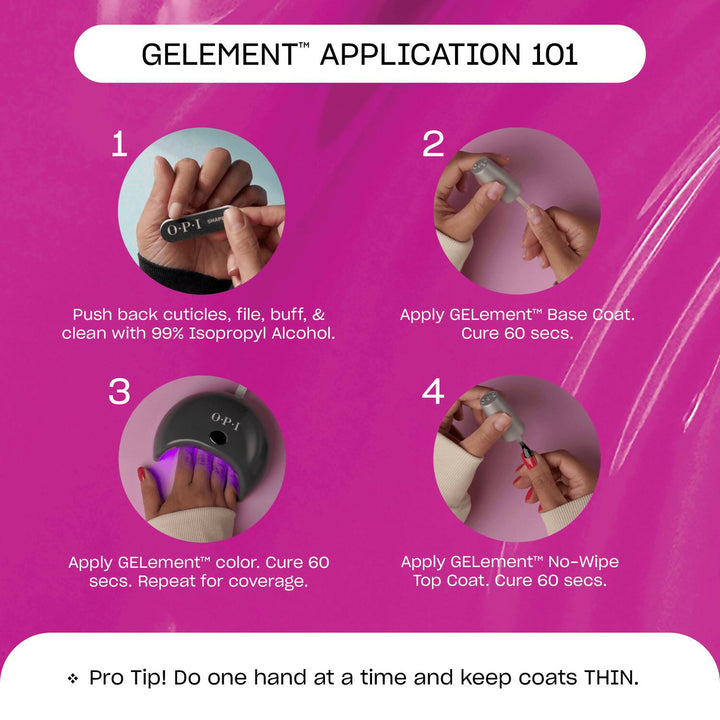 GELements Nail Polish Essentials Starter Kit