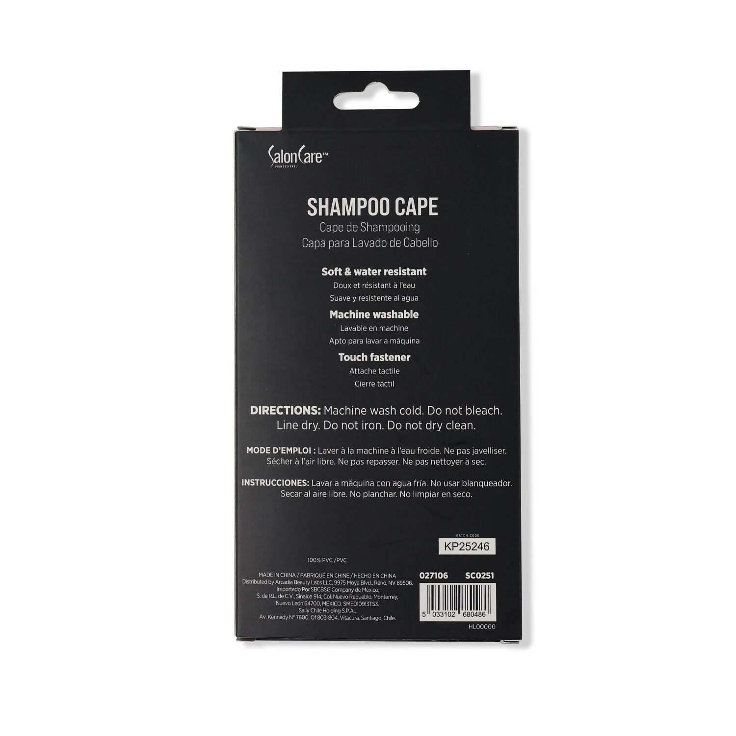 Shampoo Cape Rose Gold