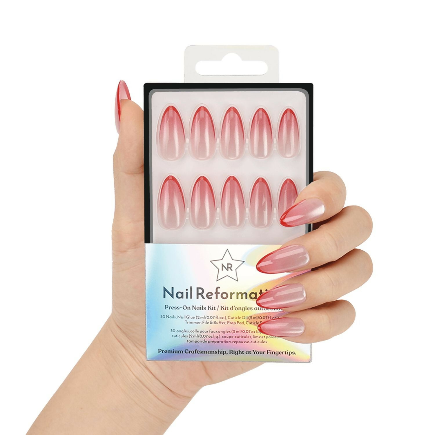 Cabernet Press On Nails