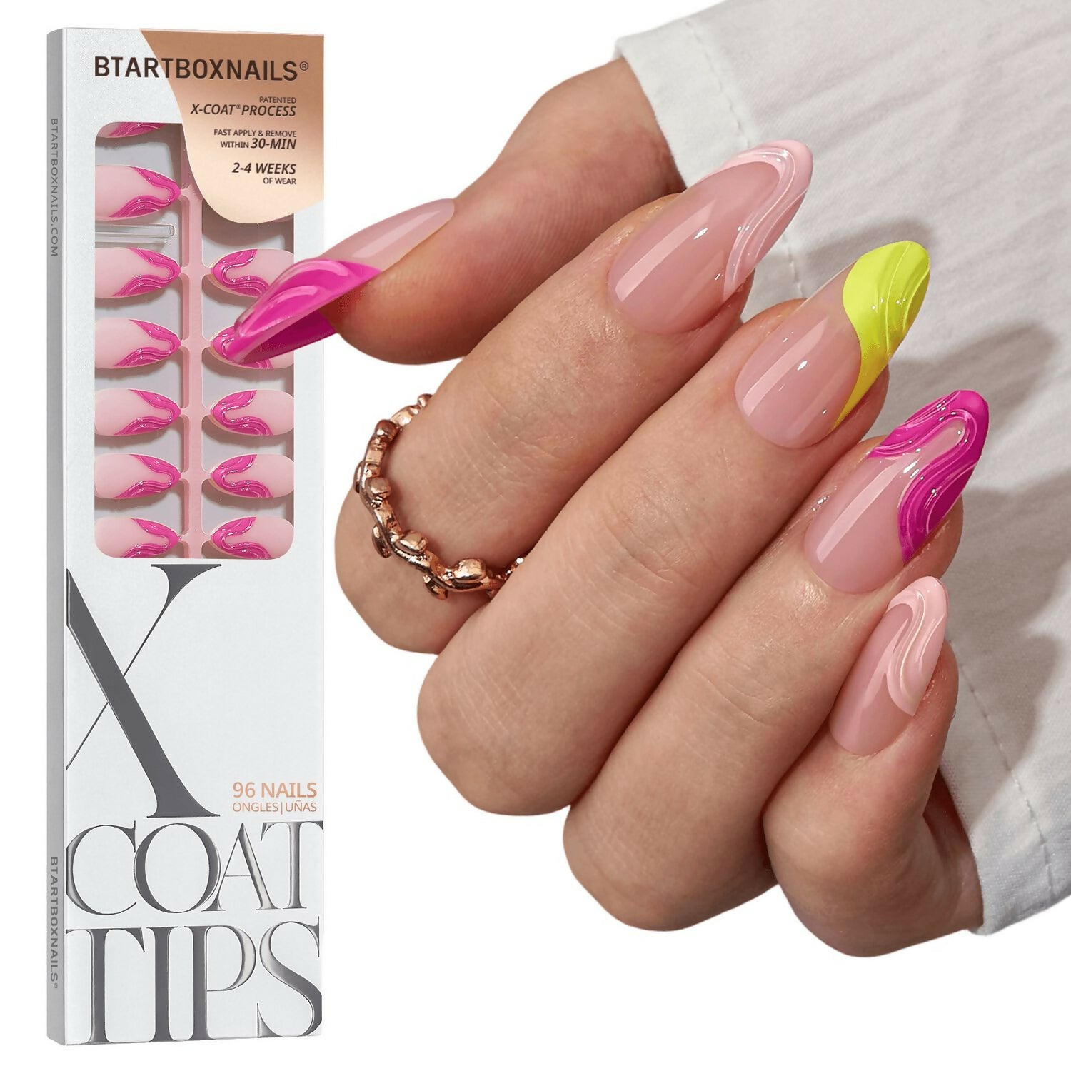 XCOATTIPS® 3D French - Medium Almond Sugar Collection