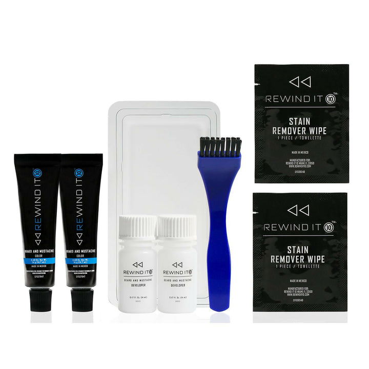 Medium Blonde Men's Beard and Mustache Color