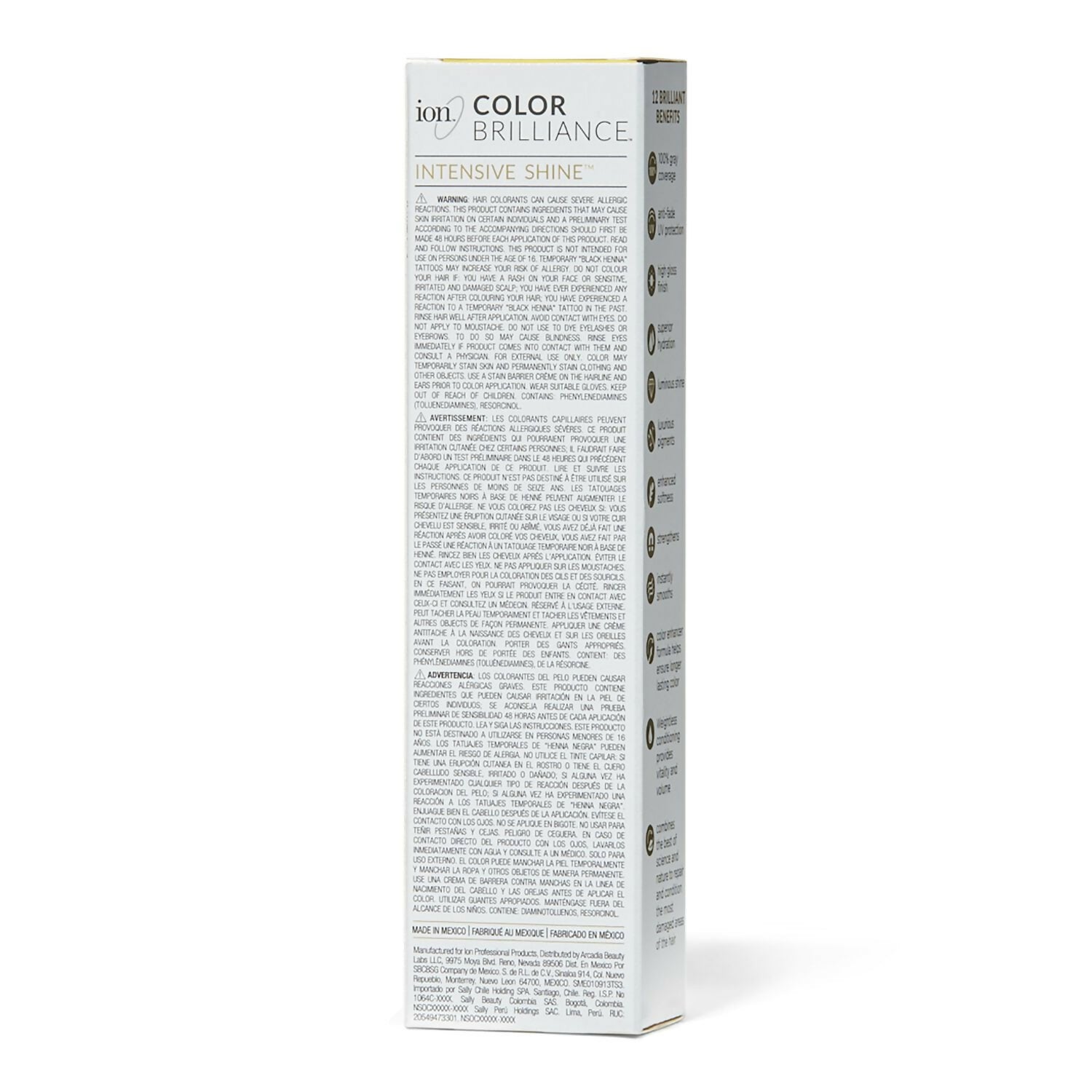 8N Light Blonde Brilliant 12 Permanent Gloss Hair Color