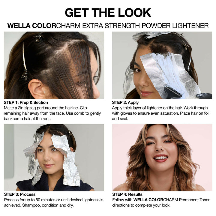Wella Colorcharm Extra Strength Powder Lightener 16 Oz