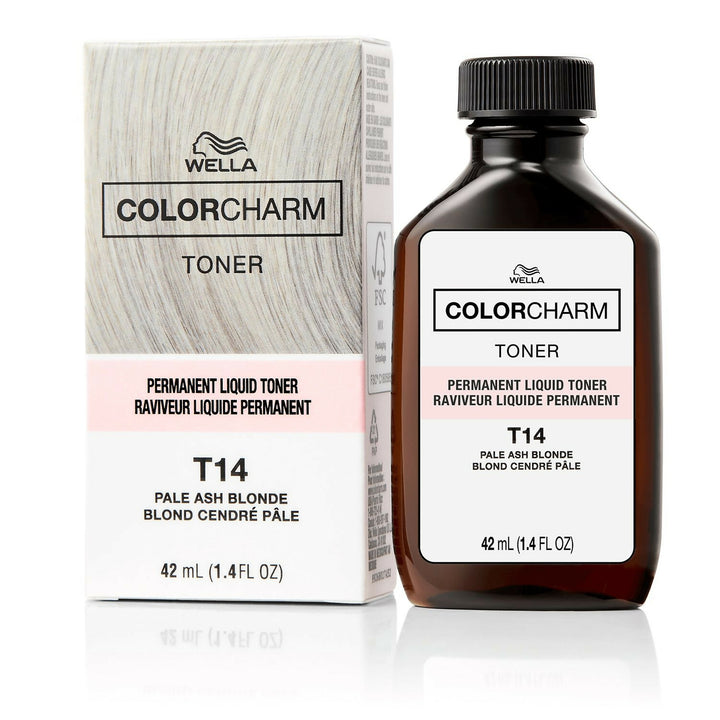 Pale Ash Blonde Permanent Liquid Toner