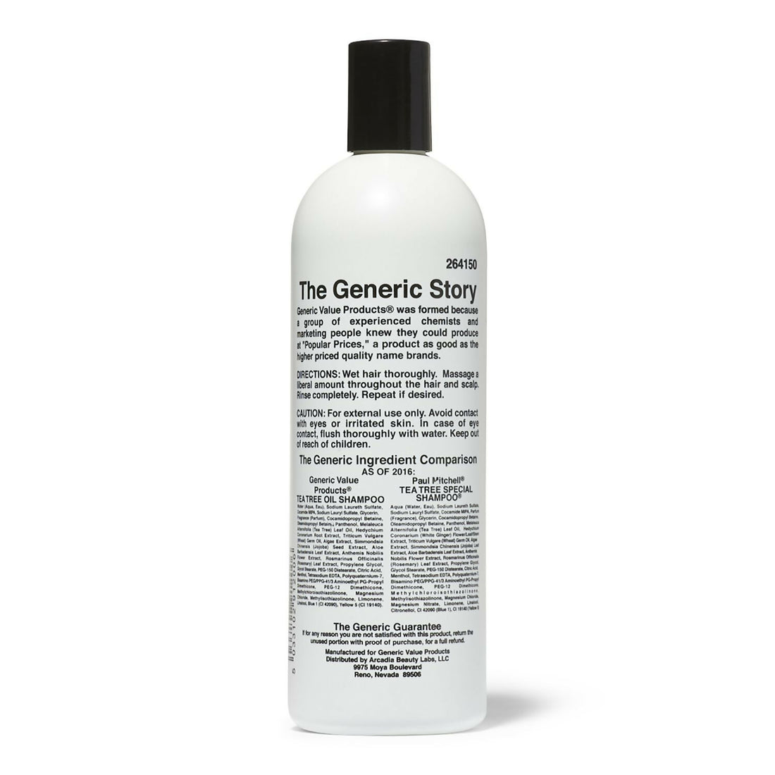 Tea Tree Oil Shampoo Compare to Paul Mitchell Tea Tree Special Shampoo 16 oz