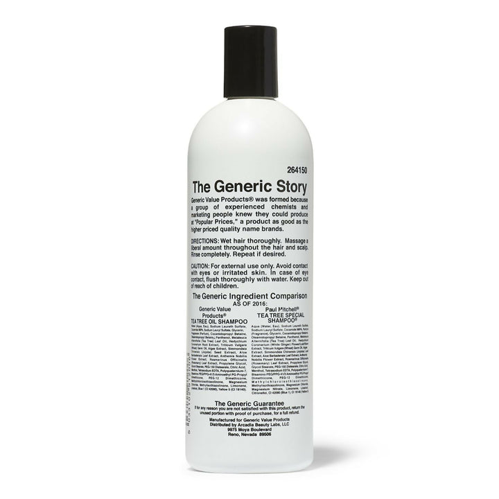 Tea Tree Oil Shampoo Compare to Paul Mitchell Tea Tree Special Shampoo 16 oz